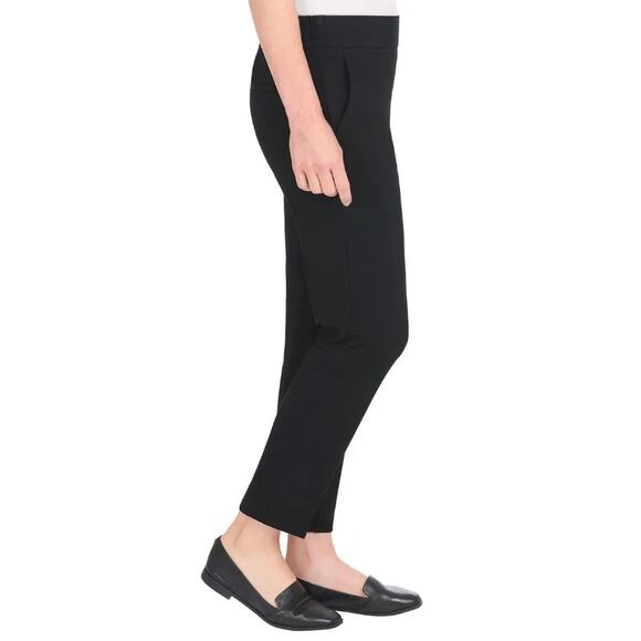 New HILARY RADLEY Women's Black Pull-On Ankle Pants Size XL - Picture 3 of 6